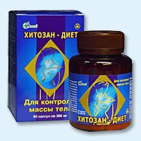 Хитозан-диет капсулы 300 мг, 90 шт - Долматовский